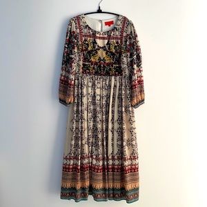 Beautiful beaded Indian dress.